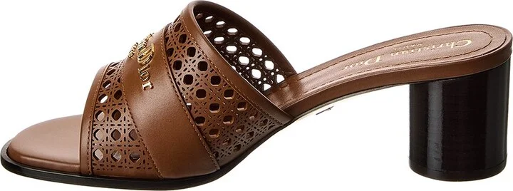 Dior D-Lane Leather Sandal - Image 2