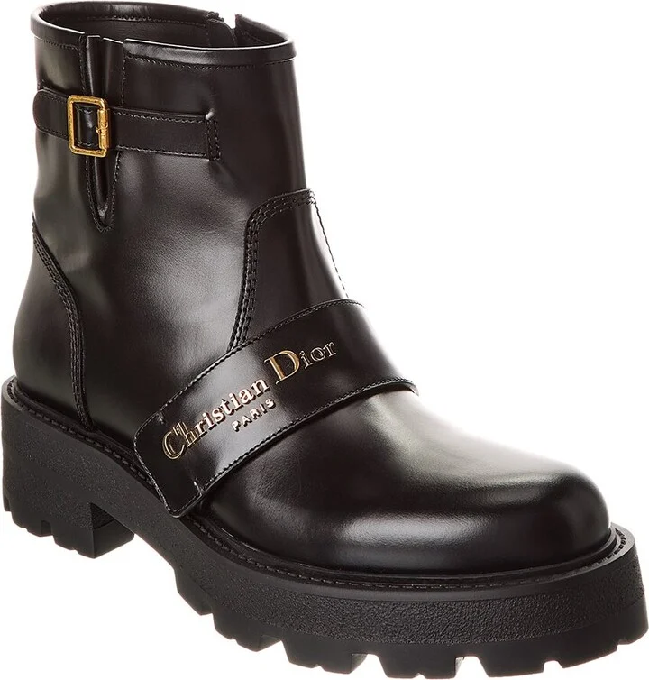 Dior D-Quest Leather Boot