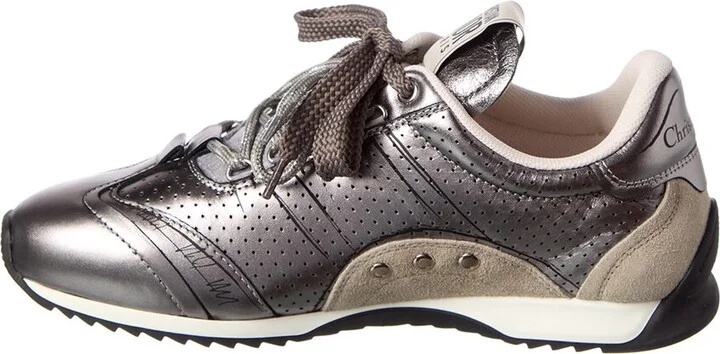 Dior D-Sketch Nylon & Leather Sneaker - Image 2