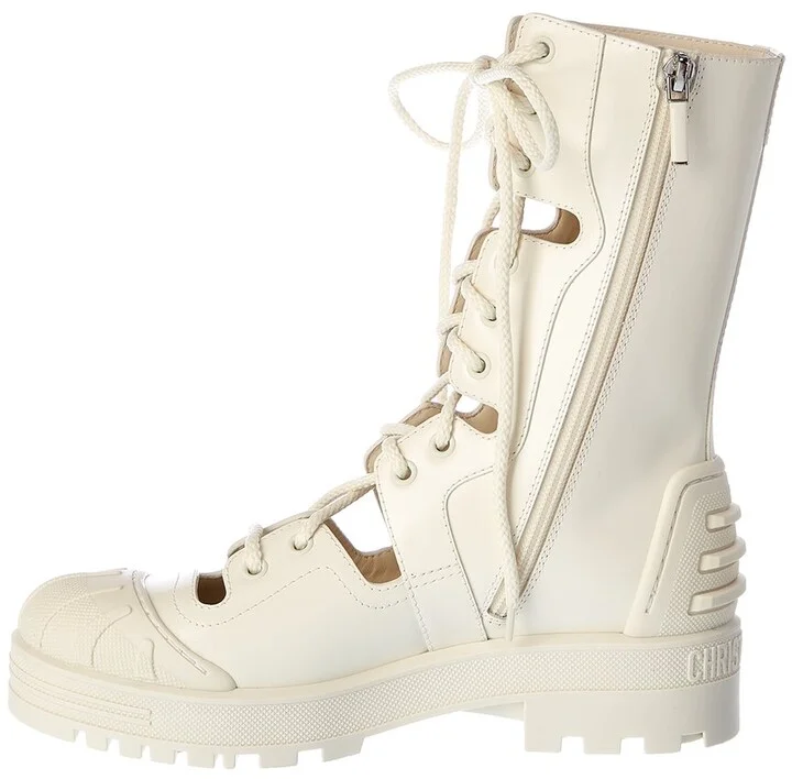 Dior Dioriron Leather Tall Boot - Image 2