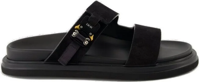 Dior Homme Aqua Buckle Detailed Sandals