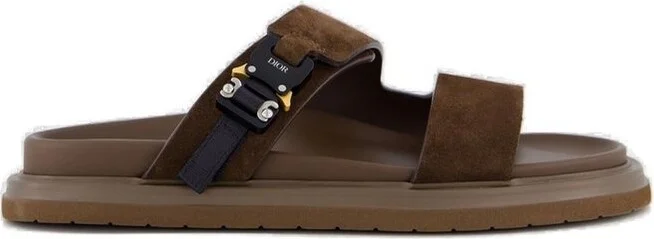 Dior Homme Aqua Buckle Detailed Sandals