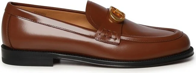 Dior Homme Logo Plaque Slip-On Loafers