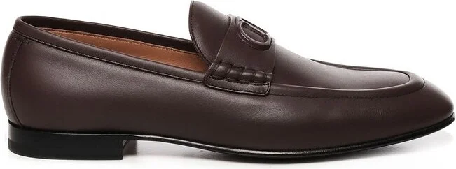 Dior Homme Logo Plaque Slip-On Loafers