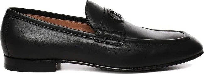 Dior Homme Logo Plaque Slip-On Loafers