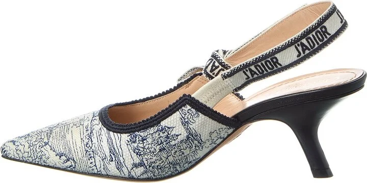 Dior J'adior Canvas Slingback Pump - Image 2