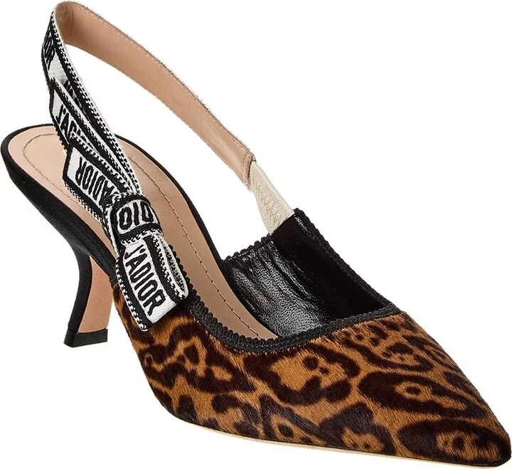 Dior J'adior Haircalf Slingback Pump