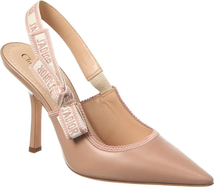 Dior J'Adior Leather Slingback Pump