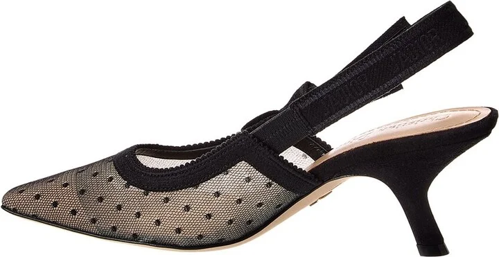 Dior J'adior Mesh & Suede Slingback Pump - Image 2