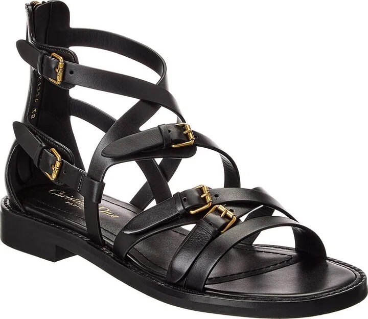 Dior L'amazone Dior Leather Sandal