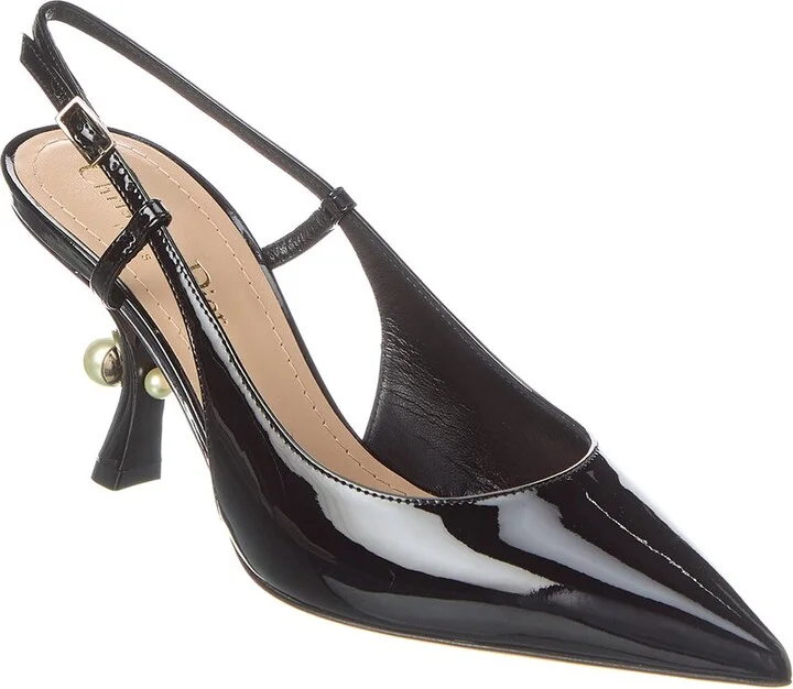 Dior Tribales Patent Slingback Pump