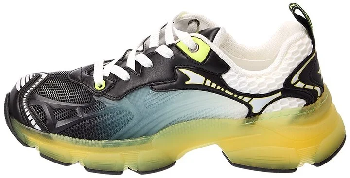 Dior Vibe Leather-Trim Sneaker - Image 2
