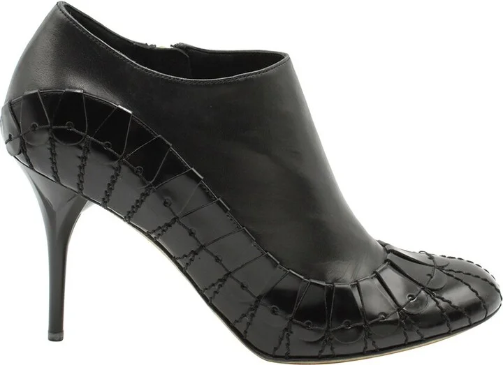 Dior Women's Leather Serpent Ankle High Heel Boot (Authentic Pre-Loved) - Image 2
