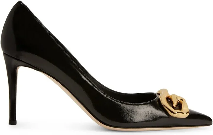 Diorite Zali leather pumps