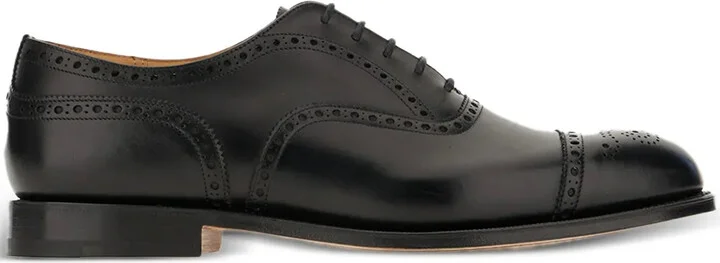 Diplomat cap-toe oxford shoes