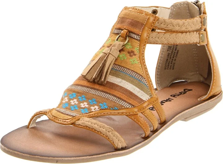 Dirty Laundry by Chinese Laundry Women's Bottom Line Sandal Natural 9.5 M US
