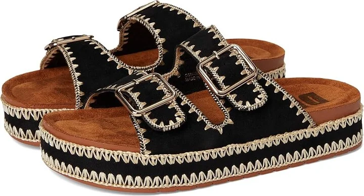 Dirty Laundry Cubana Women's Shoes Black : 6.5 B - Medium, Leather/Suede