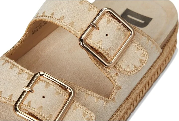 Dirty Laundry Cubana Women's Shoes Cream : 7.5 B - Medium, Leather/Suede - Image 7
