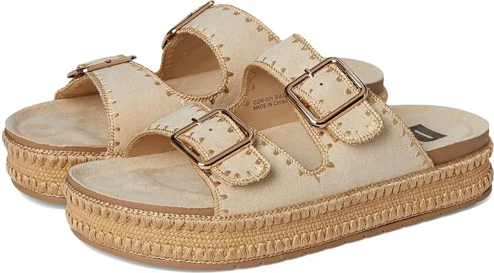 Dirty Laundry Cubana Women's Shoes Cream : 7.5 B - Medium, Leather/Suede