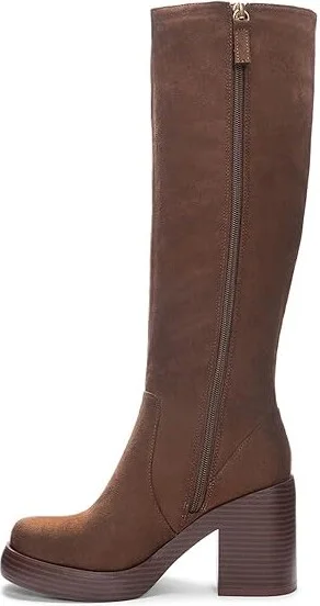 Dirty Laundry Go Girl Suede Boots Women's Boots Brown : 7.5 B - Medium - Image 4