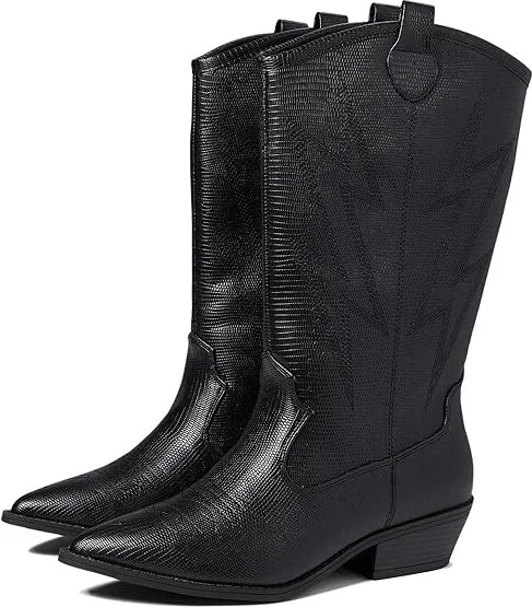 Dirty Laundry Josea Women's Shoes Black Lizard : 5.5 B - Medium, Synthetic