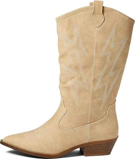 Dirty Laundry Josea Women's Shoes Natural Distressed PU : 5.5 B - Medium, Synthetic - Image 5
