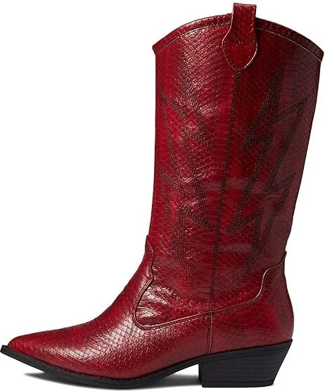 Dirty Laundry Josea Women's Shoes Red Snake : 6 B - Medium, Synthetic - Image 6