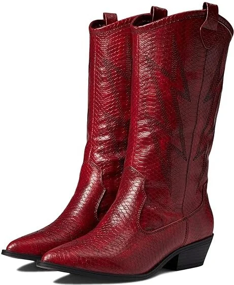 Dirty Laundry Josea Women's Shoes Red Snake : 6 B - Medium, Synthetic