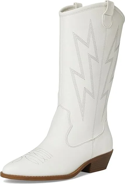 Dirty Laundry Josea Women's Shoes White : 6 B - Medium, Synthetic - Image 5