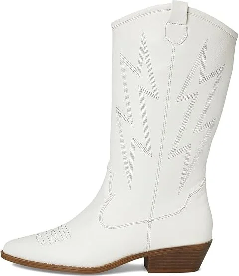 Dirty Laundry Josea Women's Shoes White : 6 B - Medium, Synthetic - Image 6
