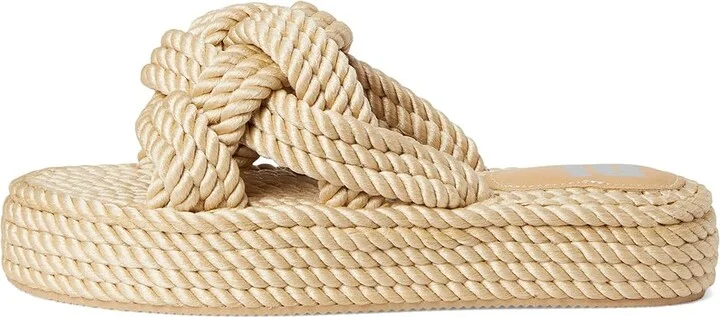 Dirty Laundry Knotty Women's Sandals Natural : 6.5 B - Medium, Textile - Image 6