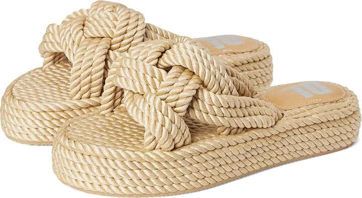 Dirty Laundry Knotty Women's Sandals Natural : 6.5 B - Medium, Textile