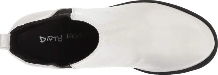 Dirty Laundry Lisbon Women's Pull-on Boots White Patent : 10 B - Medium, Synthetic - Image 3
