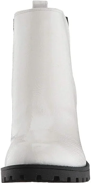 Dirty Laundry Lisbon Women's Pull-on Boots White Patent : 10 B - Medium, Synthetic - Image 6