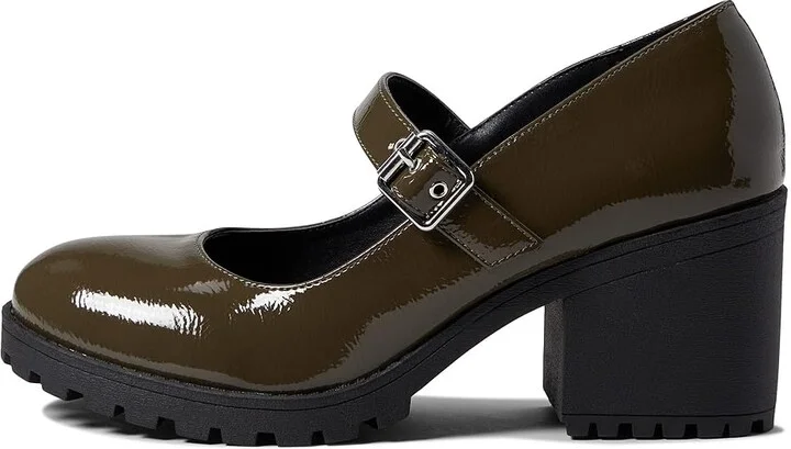Dirty Laundry Lita Jane Women's Shoes Olive Patent : 10 B - Medium, Synthetic - Image 5