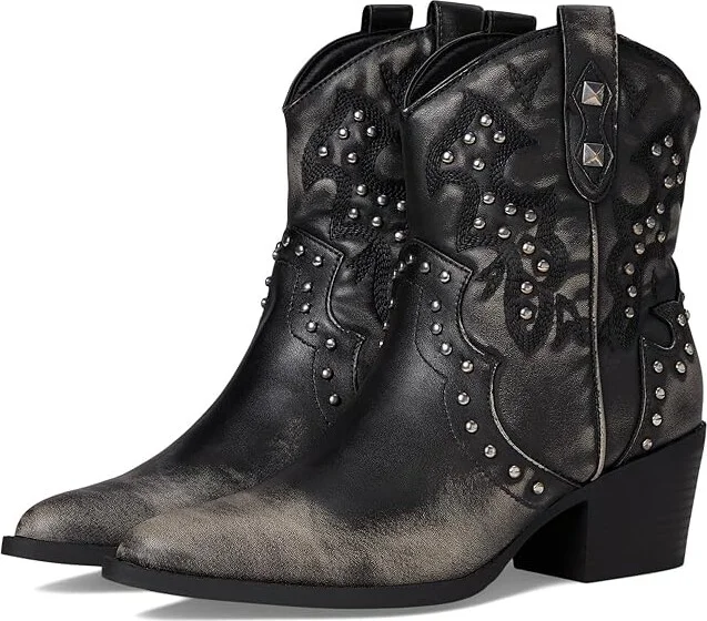 Dirty Laundry Nowhere Women's Boots Black : 6.5 B - Medium, Leather
