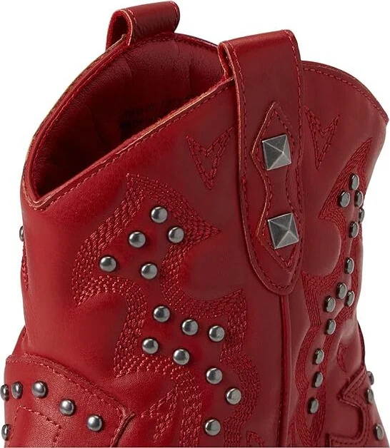 Dirty Laundry Nowhere Women's Boots Red : 7.5 B - Medium, Leather - Image 2