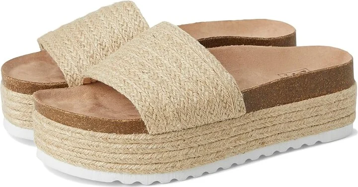 Dirty Laundry Palm Desert Women's Shoes Natural : 10 B - Medium, Textile
