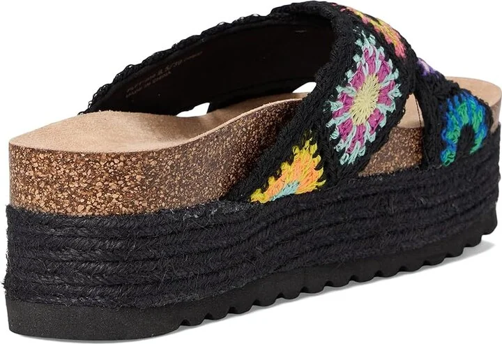 Dirty Laundry Plays Women's Shoes Black Crochet : 10 B - Medium, Textile - Image 4