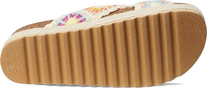 Dirty Laundry Plays Women's Shoes Natural Crochet : 10 B - Medium, Textile - Image 3