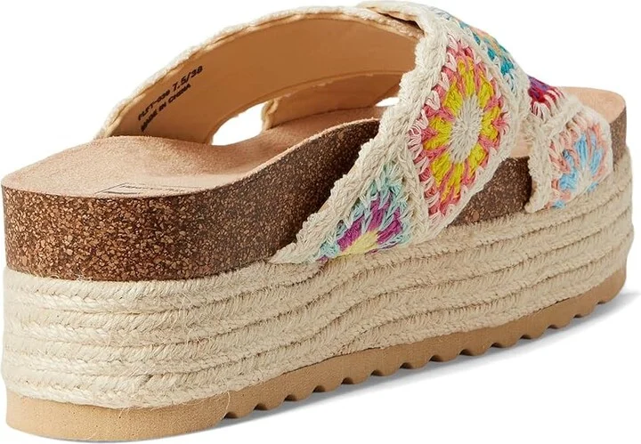 Dirty Laundry Plays Women's Shoes Natural Crochet : 10 B - Medium, Textile - Image 4