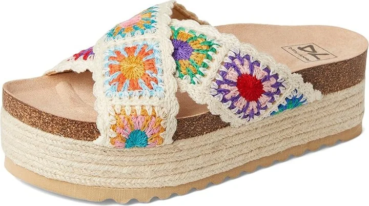 Dirty Laundry Plays Women's Shoes Natural Crochet : 10 B - Medium, Textile - Image 5