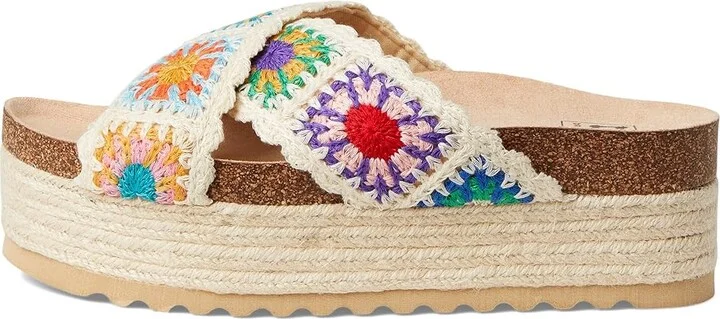 Dirty Laundry Plays Women's Shoes Natural Crochet : 10 B - Medium, Textile - Image 6