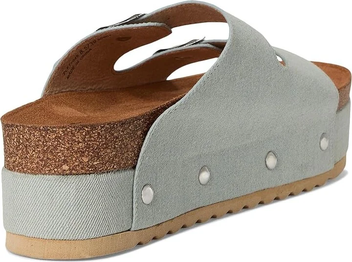 Dirty Laundry Pueblo Women's Sandals Light Blue : 10 B - Medium, Suede - Image 4