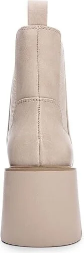 Dirty Laundry Rabbit Nubuck Booties Women's Boots Taupe : 9 B - Medium, Synthetic - Image 2