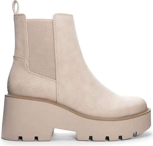 Dirty Laundry Rabbit Nubuck Booties Women's Boots Taupe : 9 B - Medium, Synthetic - Image 4