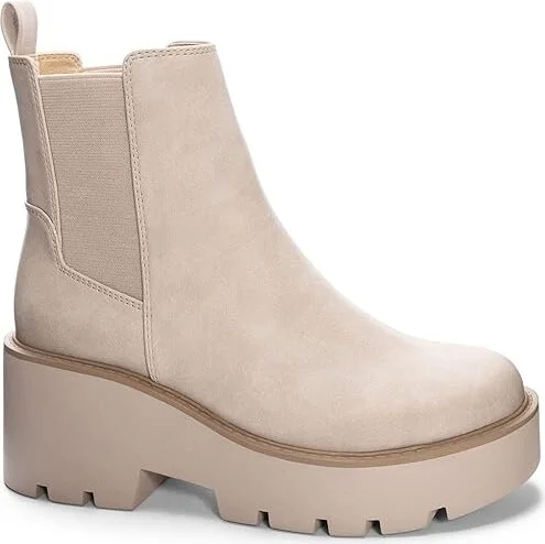 Dirty Laundry Rabbit Nubuck Booties Women's Boots Taupe : 9 B - Medium, Synthetic