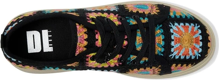 Dirty Laundry Rambling Crochet Sneakers Women's Shoes Black : 9.5 B - Medium, Textile - Image 2