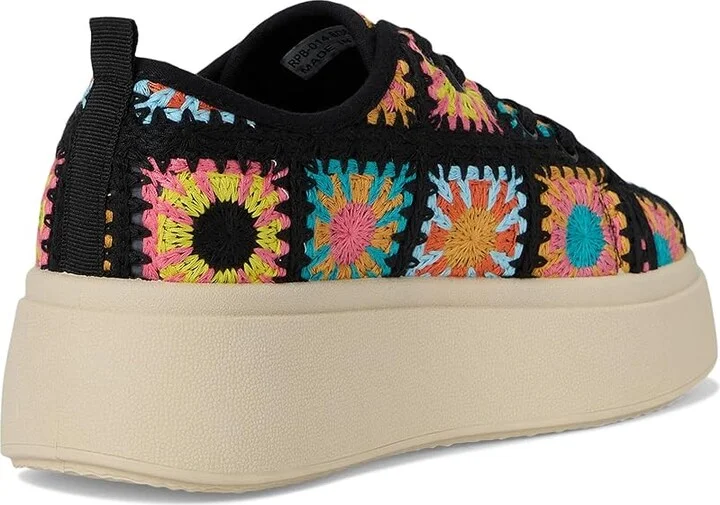Dirty Laundry Rambling Crochet Sneakers Women's Shoes Black : 9.5 B - Medium, Textile - Image 4