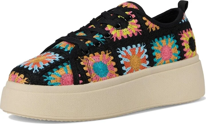 Dirty Laundry Rambling Crochet Sneakers Women's Shoes Black : 9.5 B - Medium, Textile - Image 5